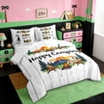 thumbnail image 2 of Erosebridal Happy Camping 7-Piece Twin Bedding Sets For Camper Lover,Old Bran Door Bedding Comforter Set For Kids,Reversible, 2 of 7