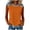 Orange, variant on Sahpxhe Women's Waffle Knit Tank Tops with Denim-Like Trim Crew Neck Sleeveless Color Block Casual Summer Blouse Navy M