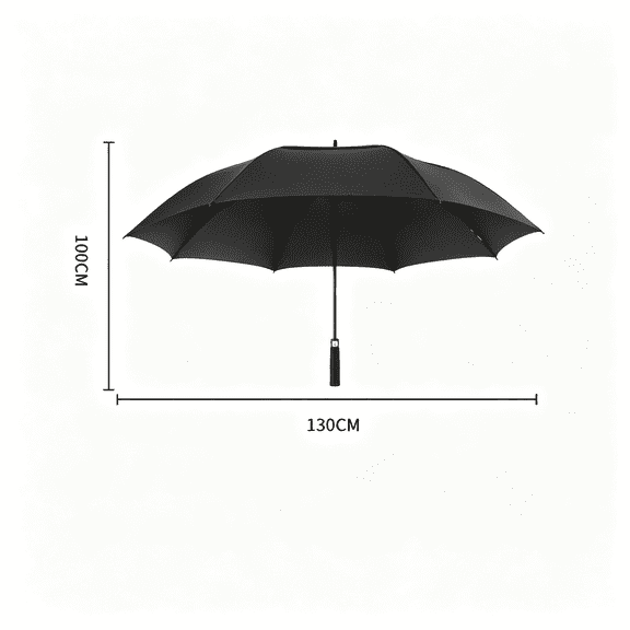 AOMRCOL 62/68 Inch Extra Large Golf Umbrella Square Windproof Stick Umbrella | Vented Double Canopy,Auto Open,Oversized,Sun and Rain,Fiberglass Frame,For Sports & Outdoor,For 2-3 People,Durable