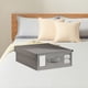 thumbnail image 5 of Fiudx Organizador de Sábanas, Contenedor de Almacenamiento Plegable, Diseño Modular, Ventana Transparente, Tela Catiónica Resistente, Ideal para Guardar Ropa Blanca En El Armario o El Dormitorio, Mul, 5 of 6