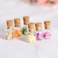 thumbnail image 3 of Casa de muñecas Mini comida Juego Accesorios Frutas enlatadas de vidrio Modelo en miniatura Pendientes creativos Accesorios, 3 of 5