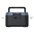 thumbnail image 3 of Wagn 600-Watt Lithium Cube Push Button Start 600 Battery Powered Portable Power Station Power Generator, 3 of 4