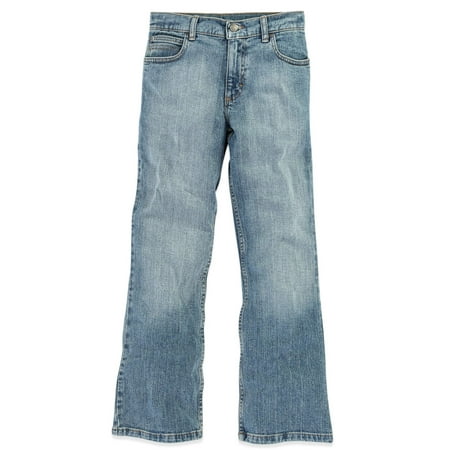 Wrangler Classic Boot Fit Jean with Flex (Little Boys, Big Boys, Husky, & (Best Brand Jeans For Big Thighs)