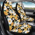 thumbnail image 3 of POLERO Daisy Floral Protective Interior Accessory Polyester Dust Proof Easy to Install Car Seat Protectors for Auto, 3 of 12