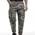 thumbnail image 2 of IROINNID Men's Cargo Pants Workout Hiking Lightweight Slim with Pockets and Drawstring (Regular and Big & Tall Sizes), 2 of 6