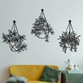 thumbnail image 3 of Namzi Metal Wall Art Decor for Living Room, Home Decor Living Room Wall Decor, Silhouette Wall Art(Black), 3 of 4