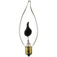 thumbnail image 4 of Diodesy- Pack of 25 3CFC/25PK Candelabra Flame Tip Light Bulb, Clear Flicker Flame Bulb, 3 Watts, 120V, E12 Petite Dances Flicker Orange Glow for Chandeliers/Pendants/Ceiling Fan, 2600K Warm White, 4 of 5