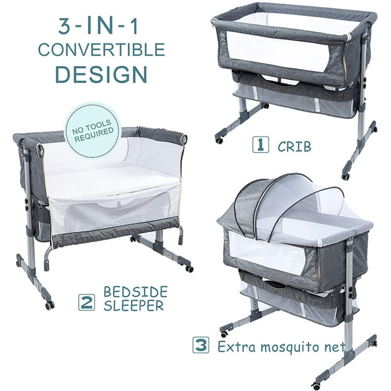 Fold n go portable cheap baby bed