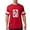Red, variant on CafePress - Happy Christmas Krampus T Shirt - Mens Football Shirt