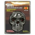 thumbnail image 4 of Bully Chrome Skull Emblem LED Hitch Cover for Chevrolet, 2 in, 125 in, Triple-Chromed, Silver, 4 of 4