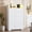 5 Drawers White, variant on 5 Drawer Dresser for Bedroom - 51" Tall Vertical Chest of Drawers with LED Light and Charging Station, Entryway, Hallway, Black, Modern Organizer Cabinet with Open Shelf for Living Room