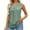 Green, variant on Kovlvoll Womens Tank Tops V Neck Sleeveless Camisole Summer Fashion Eyelet Solid Color Shirts Top