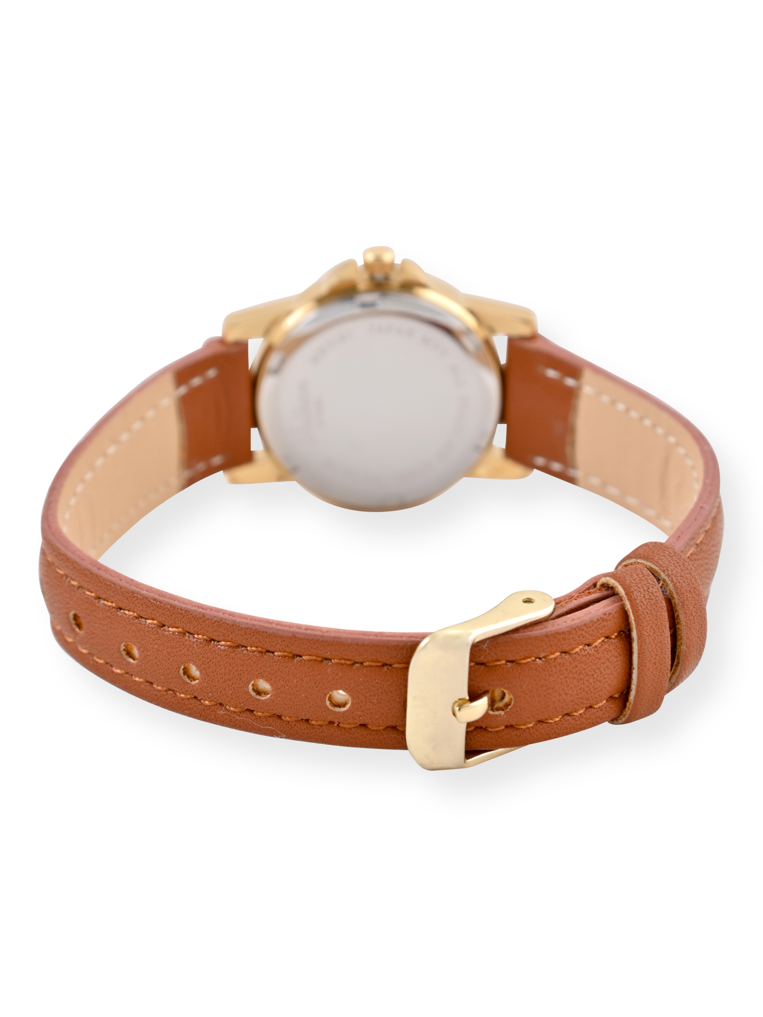 Time and Tru Women's Gold Tone Analog Watch with Date photo 3