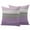Purple, variant on 2 Pack Outdoor Waterproof Throw Pillow Covers,Country Wood Board Gray Purple Decorative Square Patio Pillowcases for Chair Couch Sofa 16x16in