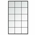 thumbnail image 3 of vidaXL Wall Mirrors 2 pcs Black 100x60 cm Metal, 3 of 5