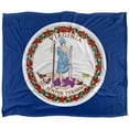 thumbnail image 2 of Virginia Flag Officially Licensed Silky Touch Super Soft Throw Blanket 50' x 60', 2 of 6