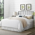 thumbnail image 2 of Crosley Furniture Whitney Full Queen Metal Spindle Headboard in Black, 2 of 5
