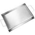 thumbnail image 3 of VEVOR Stove Top Griddle, 23.5"x16" Pre-Seasoned Stainless Steel Griddle, Rectangular Double Burner Griddle Pan, Non-Stick Family Pan Cookware with Handles and Oil Groove, 3 of 9