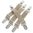 thumbnail image 3 of 4pcs Adjustable Boots Fixing Strap Clips Elastic Windproof Pants Fasteners Holder, 3 of 4