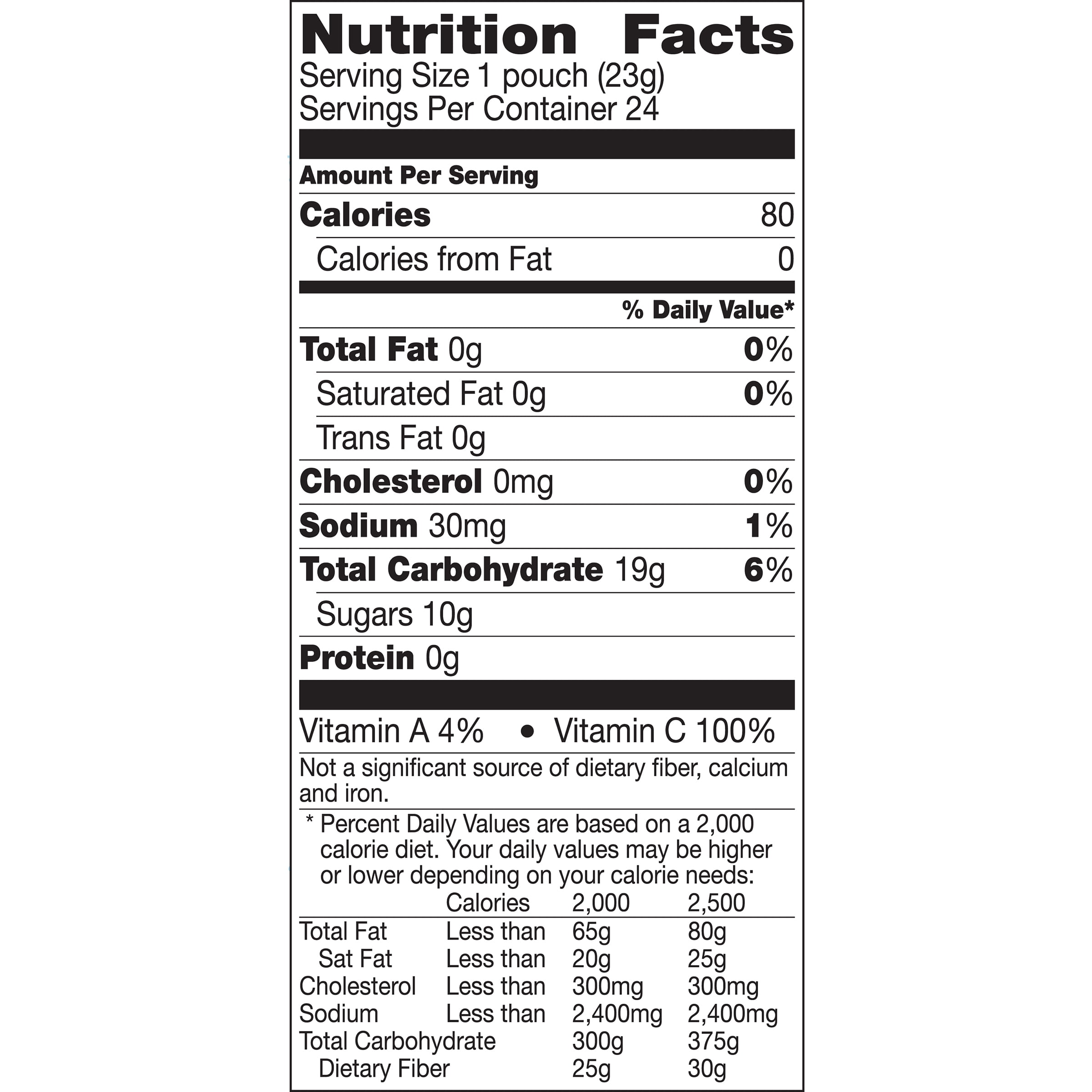 Mott S Sour Fruit Snacks Nutrition Facts Bios Pics