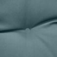 thumbnail image 4 of Vintage Blue Wicker Settee Cushion 44 x 19 in Blue Green, 4 of 6