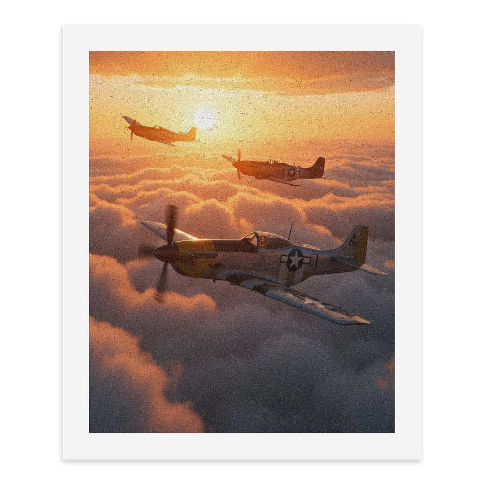 Paint by Numbers Kit for Adults, Sunset Sky Vintage Aircraft Flight Paint by Numbers, Easy Paint by Numbers Kit for Adults Beginner, DIY Adult Paint by Number Kits on Canvas, Home Decor