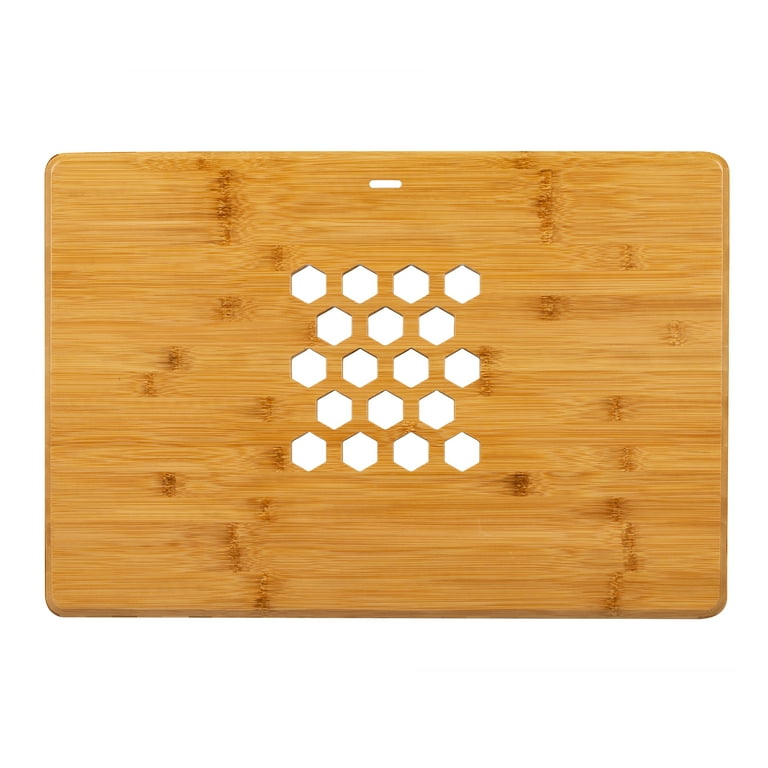 LapGear Bamboo Pro Lap Board, Natural, Fits up to 17.3-in Laptop 