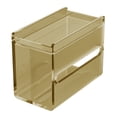 thumbnail image 2 of Acrylic Tissue Box*1 Wall Mounted Acrylic Toilet Paper Holder With Storage Shelf Green Transparent Modern Bathroom Organizer For Toilet Paper And, 2 of 5