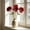 Red, variant on ZZkhGO Artificial Sunflowers, 3-Pack Silk Flower Bouquet with Flexible Stems, Realistic Home Photography Props Wedding Decoration for Party Centerpieces, Red