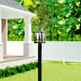 thumbnail image 4 of Vaxcel Yosemite 1L Bronze Rustic Outdoor Tree Post Light White Glass, 4 of 6