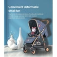 thumbnail image 2 of Mini Portable Hanging Octopus Shape Stand Adjustable Handheld USB Charging Fan Cooler for Baby Stroller Student Use, 2 of 5