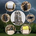 thumbnail image 4 of Mochila de Senderismo y Camping HongXingHai 100L Impermeable City Camo, 4 of 9