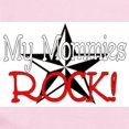 thumbnail image 2 of CafePress - My Mommies Rock! Infant Bodysuit - Baby Light Bodysuit, Size Newborn - 24 Months, 2 of 4