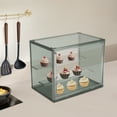 thumbnail image 3 of Bakery Display Case, High-Gloss PET Construction, Stackable Design for Space Efficiency, Sealed to Retain Freshness, Easy to Clean, Ideal for Bakeries, Kitchens, and Home Use, 3 of 7