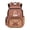 Brown Cartoon Capybara, variant on FKELYI Cartoon Capybara Orange Print Kids Backpack for Elementary Student 17 Inch Schoolbag Spacious Bookbag with Multi-Pockets Lightweight Casual Daypack Rucksack
