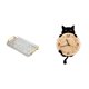thumbnail image 1 of Bandeja para servir,Bandeja rectangular para servir en la cocina con asa,Reloj de pared,Reloj de pared decorativo para baño o dormitorio,Reloj de pared para gatos silencioso,sin tictac,ideal, 1 of 8