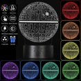 thumbnail image 2 of Vadeture 3d ilusión Star Wars luz nocturna para niños juguetes de Star Wars para regalos de cumpleaños 11, 2 of 5