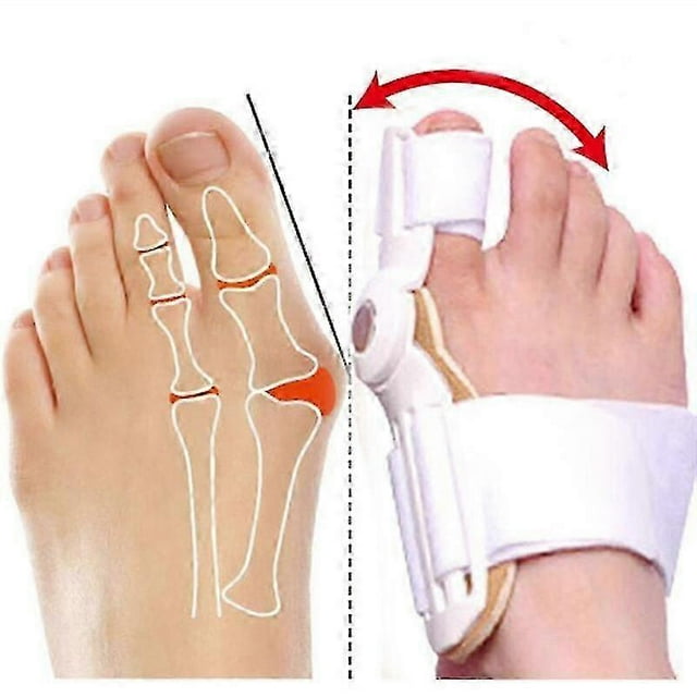 2pcs Splint Big Toe Straightener Corrector Foot Pain Relief Hallux Valgus Correction Orthopedic Pedicure Foot Care