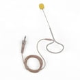 thumbnail image 1 of Lightweight Single Ear-Hook Condenser Microphone Mic 3.5mm Plug for Smartphone DSLR Camera Camcorder Computer PC Laptop, 1 of 6