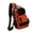 Orange, variant on AOOOWER Large Capacity Tool Storage Bag Featuring Multiple Pockets Including Zippers And Side Slots for Organization