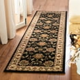 thumbnail image 2 of SAFAVIEH Lyndhurst Manuel Floral Runner Rug, Black/Ivory, 2'3" x 8', 2 of 8