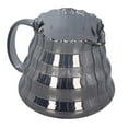 thumbnail image 6 of Glass Coffee Carafe,Manual Glass Coffee Carafe,Glass Coffee Server Electroplated Grey Striped Glass Coffee Carafe Coffee Pot Manual Drip Pot Filter, 6 of 8