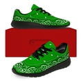 thumbnail image 3 of Uminder Womens Running Shoes Paisley Sneakers Black Shoes Size 9.5, 3 of 5