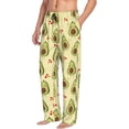 thumbnail image 6 of Sikiie Avocados And Hearts Pajama Pants Men, PJ Bottoms, Sleep & Lounge Pants-XX-Large, 6 of 6