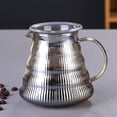 thumbnail image 4 of Jarra de café de vidrio Utensilios para café Cafetera de vertido Jarra de vertido Gris A, 4 of 5