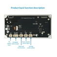 thumbnail image 4 of 2.8 Inch TFT Color Screen Lossless Audio Decoding Board Module Amplifier Audio Player DC 4.5-5.0V Car FM Radio Module,A, 4 of 6
