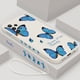 thumbnail image 1 of Funda de teléfono de mariposa para Samsung Galaxy A53 A73 A52 A52S A72 A33 A13 A32 A23 A22 5G, funda trasera líquida con cordón Fivean unisex, 1 of 2