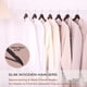 thumbnail image 3 of Hangers FairyHaus, paquete de 30 unidades, nogal, 100% madera dura, 3 of 9
