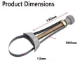 thumbnail image 2 of Auto Car Diameter Adjustable Oil Filter Removal Strap Wrench Tool, Adjustable Oil Filter Wrench, Heavy Duty Oil Filter Pliers 1PCS, 2 of 7