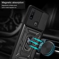 thumbnail image 2 of Xilaimitoo Phone Case for Moto G Pure, with Slide Camera Cover , 360 Full Body Military-Grade Phone Case with Kickstand for Moto G Pure, 2 of 6